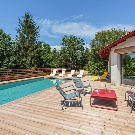 度假居 Landagaina With Heated Pool And Garden Close To Biarritz 盖塔里