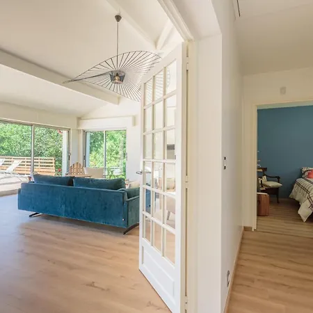 Landagaina With Heated Pool And Garden Close To Biarritz 度假居